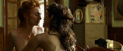 Eleanor Tomlinson nude in Colette