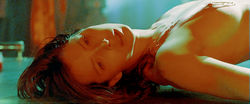 Jessica Biel nude in Powder Blue in HD 1080p blu ray resolution