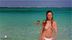 Kelly Brook nude in Survival Island AKA Three in full HD 1080p