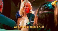 Amy Smart as a stripper with nipple tape naked in Crank High Voltage