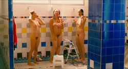 Sarah Silverman with Michelle Williams in her first nude scene from Take This Waltz