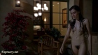 Sasha Grey's full frontal nude bush scene by the pool in Entourage s07e06 Hair